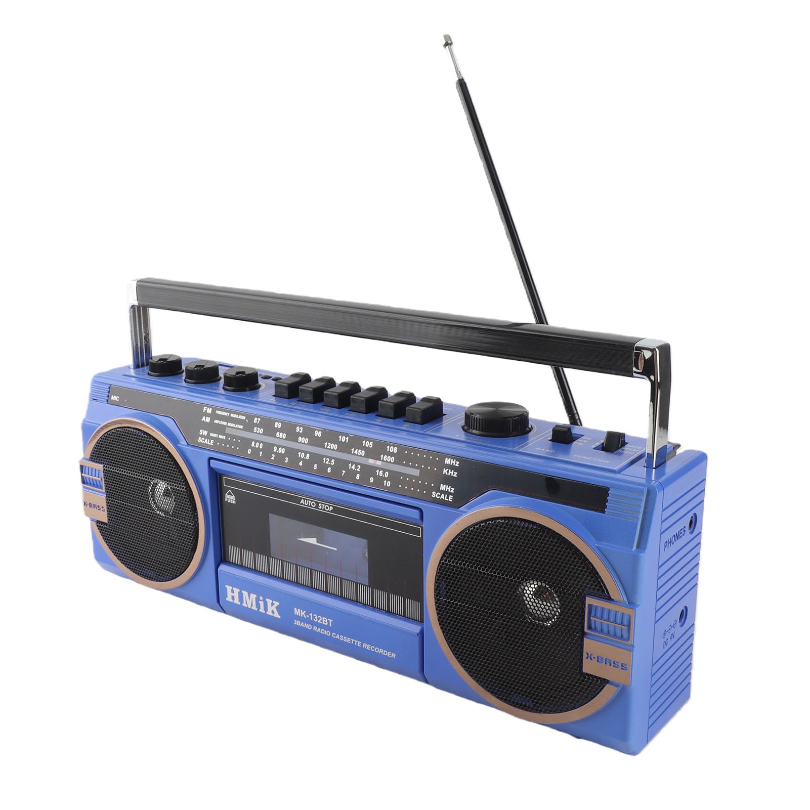 Amazon.com: Portable AM FM SW Radio Cassette Player with Bluetooth
